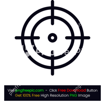 Target Icon Transparent BG PNG