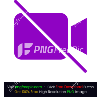 Mute Video Call Icon PNG