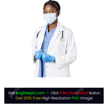 Health Worker Coat Lady Doctor Nurse Surgeon PNG