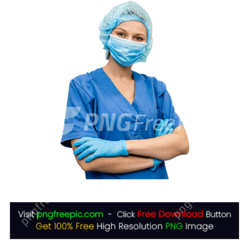 Female Doctor Hospital Mask Free PNG