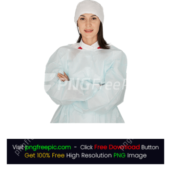 Portrait Pretty Doctor Hospital Wearing Cap