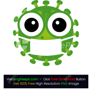 Coronavirus Emoji Mask PNG