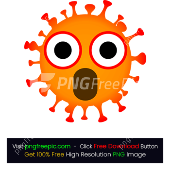 Coronavirus Panic Emoji Symbol PNG