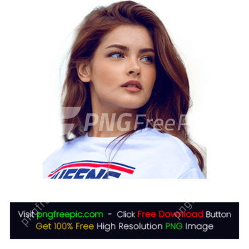 Corporate Women Beautiful Lady Girl Hair Style Side View PNG