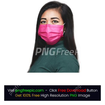Doctor Green Shirt Pink Mask PNG