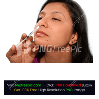 Woman Holding Syringe Doctor Injection Vaccine PNG