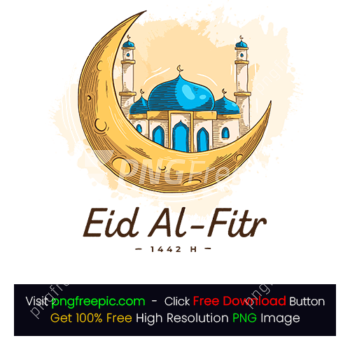 Eid al Fitr Mubarak 2021 PNG
