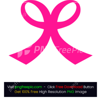 Abstract Shape Gift Ribbon Pink Color PNG