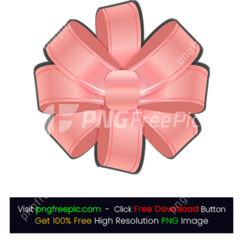Vector Ribbon Shape Gift Packaging Band PNG