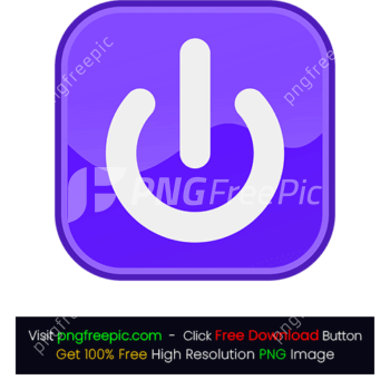 Rounded Corner Logout Icon PNG