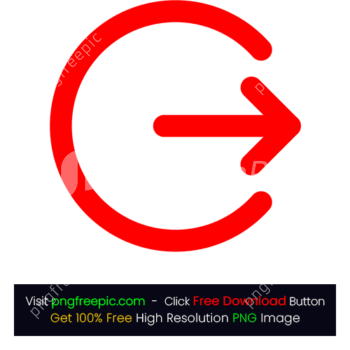 Abstract Power Logout Icon PNG
