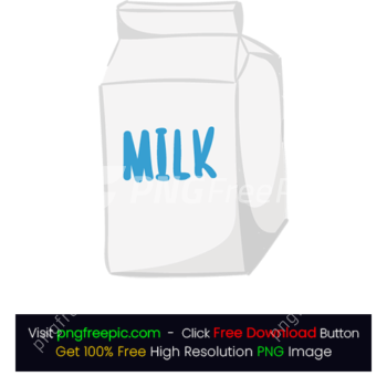 Milk Cartoon Box Abstract Bottle PNG