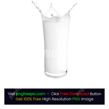 Glass Drink Milk Drop Splash PNG