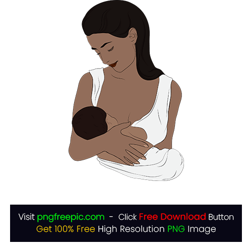 Vector Breast Feeding Motherhood Mother Breast Milk PNG