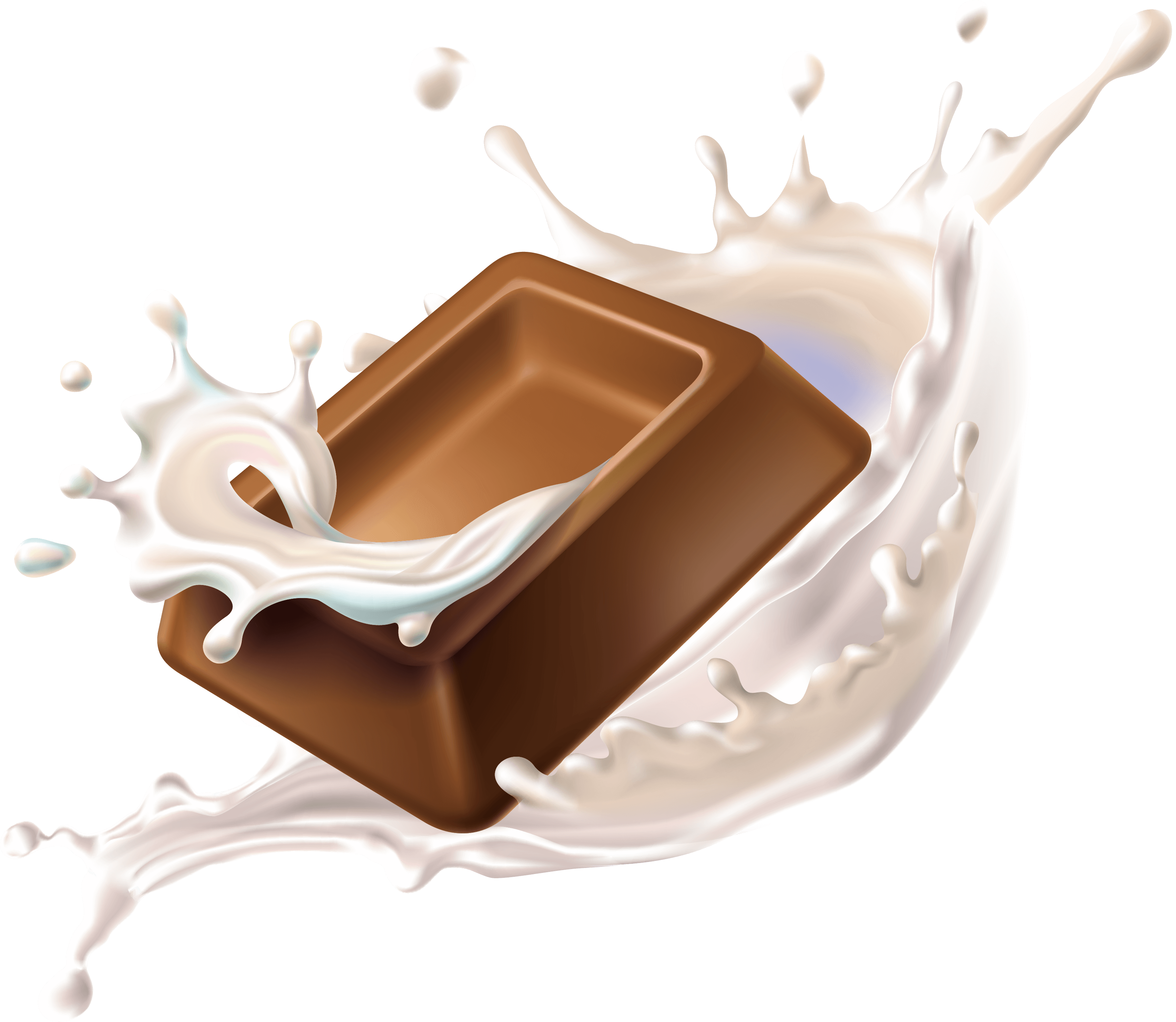 Chocolate Drop Milk Splash Spilled Cream PNG Unlimited D