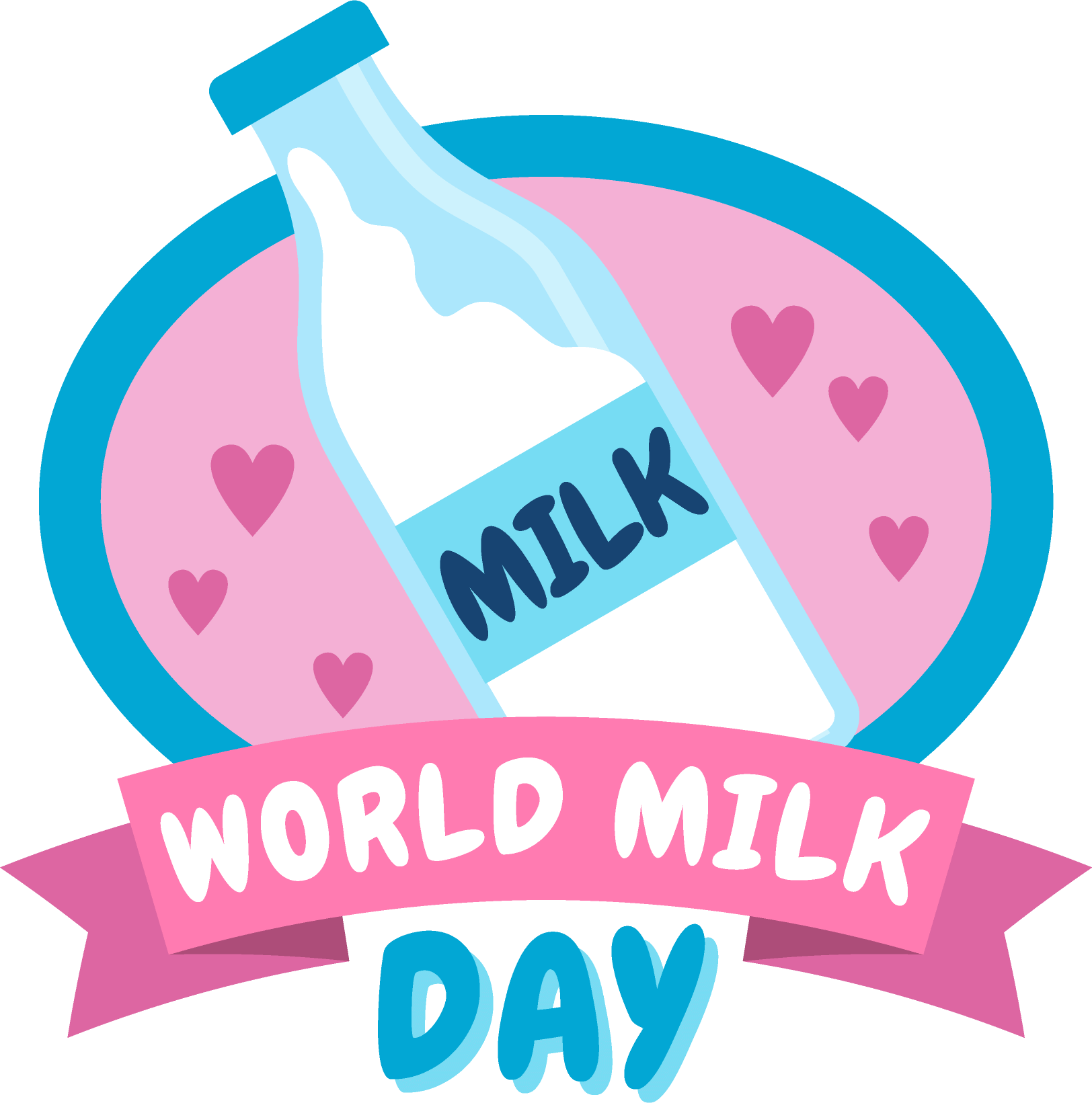 World Milk Day PNG 1st June Happy World Milk Day PNG Download