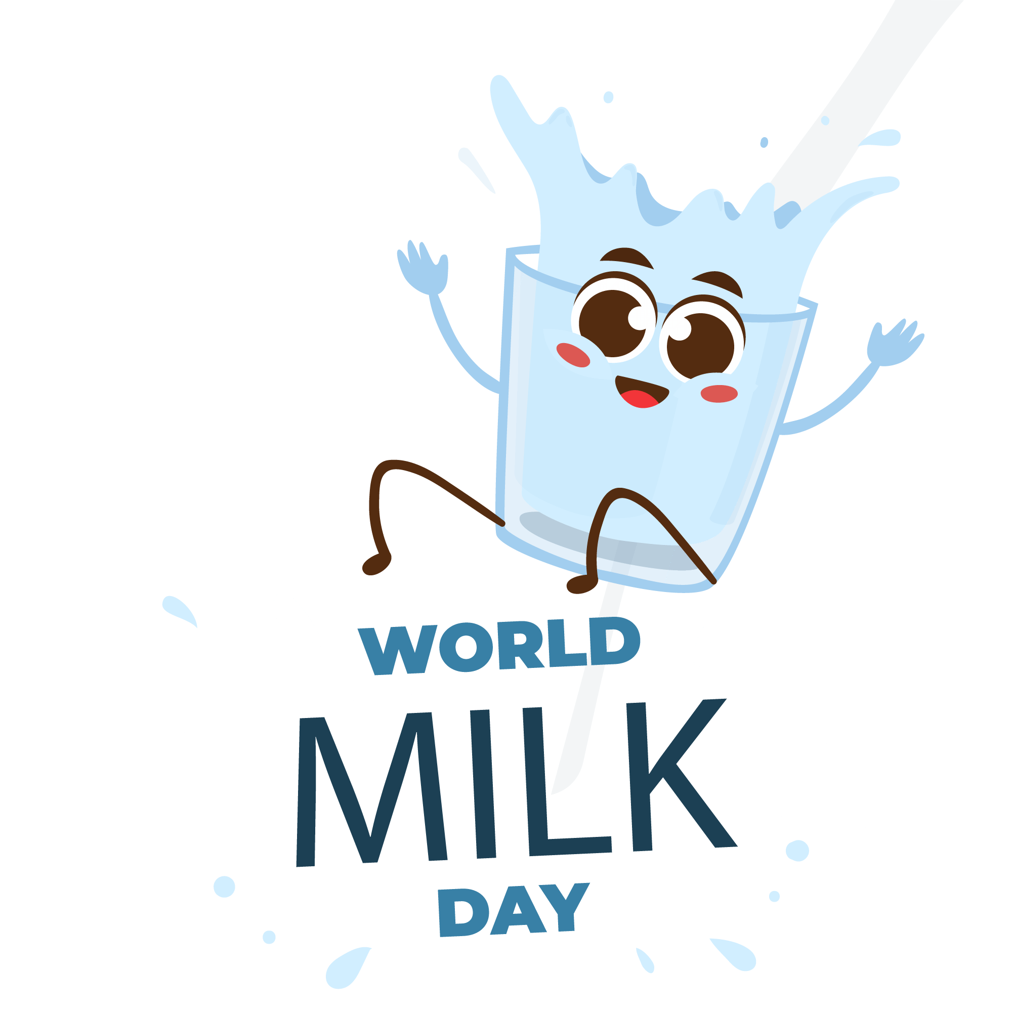 World Milk Day PNG 1st June Happy World Milk Day PNG Download