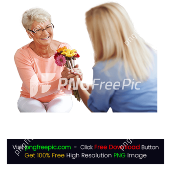 Flowers Surprising Mother Day PNG