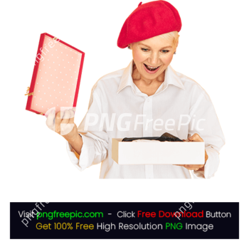 Happy Mothers Day Gift Box PNG