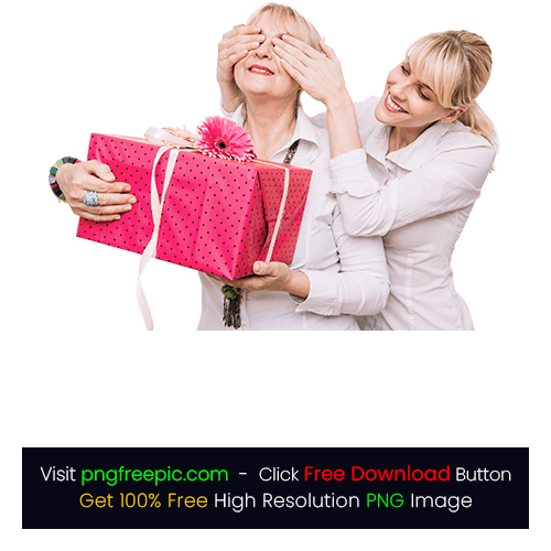 Gifting Daughter Mother PNG