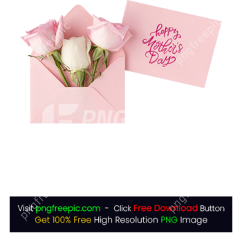 Beautiful Flower Card Mother's Day PNG
