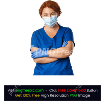 Smiling Standing Mask Doctor Physician Nurse PNG