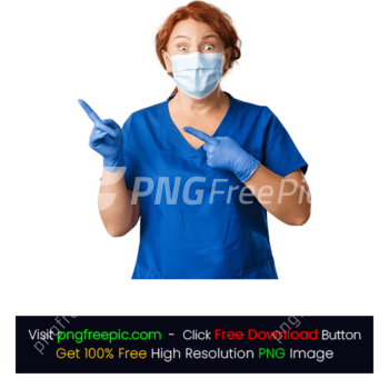Excited Surprised Happy Posing Doctor Physician Nurse PNG