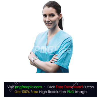 Smiling Nurse Physician Doctor Uniform PNG