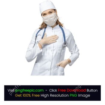 Female Doctor Medical Suit Stethoscope Nurse PNG