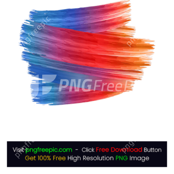 Abstract Mixed Color Shape PNG