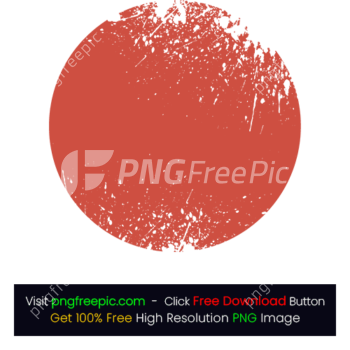 Red Color Rounded Vector Shape PNG