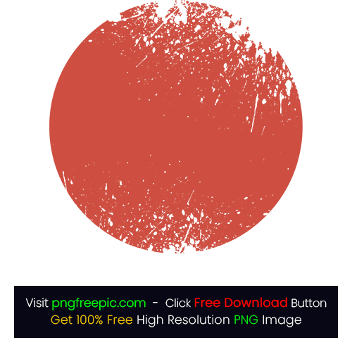 Red Color Rounded Vector Shape PNG