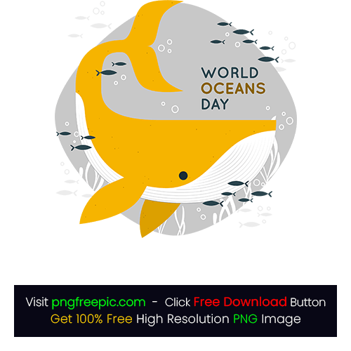 World Oceans Day PNG