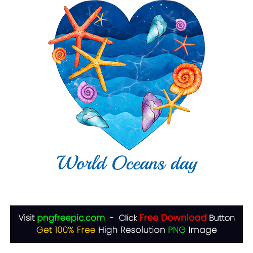 World Oceans Day Png 8th June Happy World Ocean Day Png Image