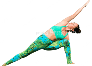 Fitness Woman Yoga Exercise Relax Sportswear PNG