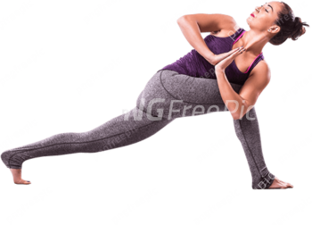 Yoga Practice Balance Exercise PNG