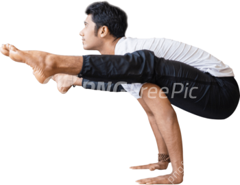 Yogi Firefly Yoga Pose Exercise PNG