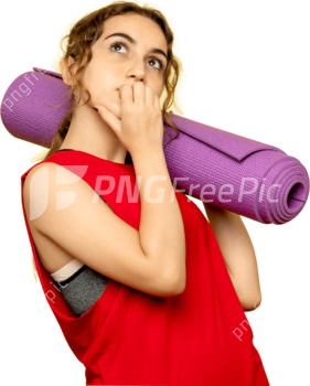 Workout Woman Dreaming Health Fitness PNG