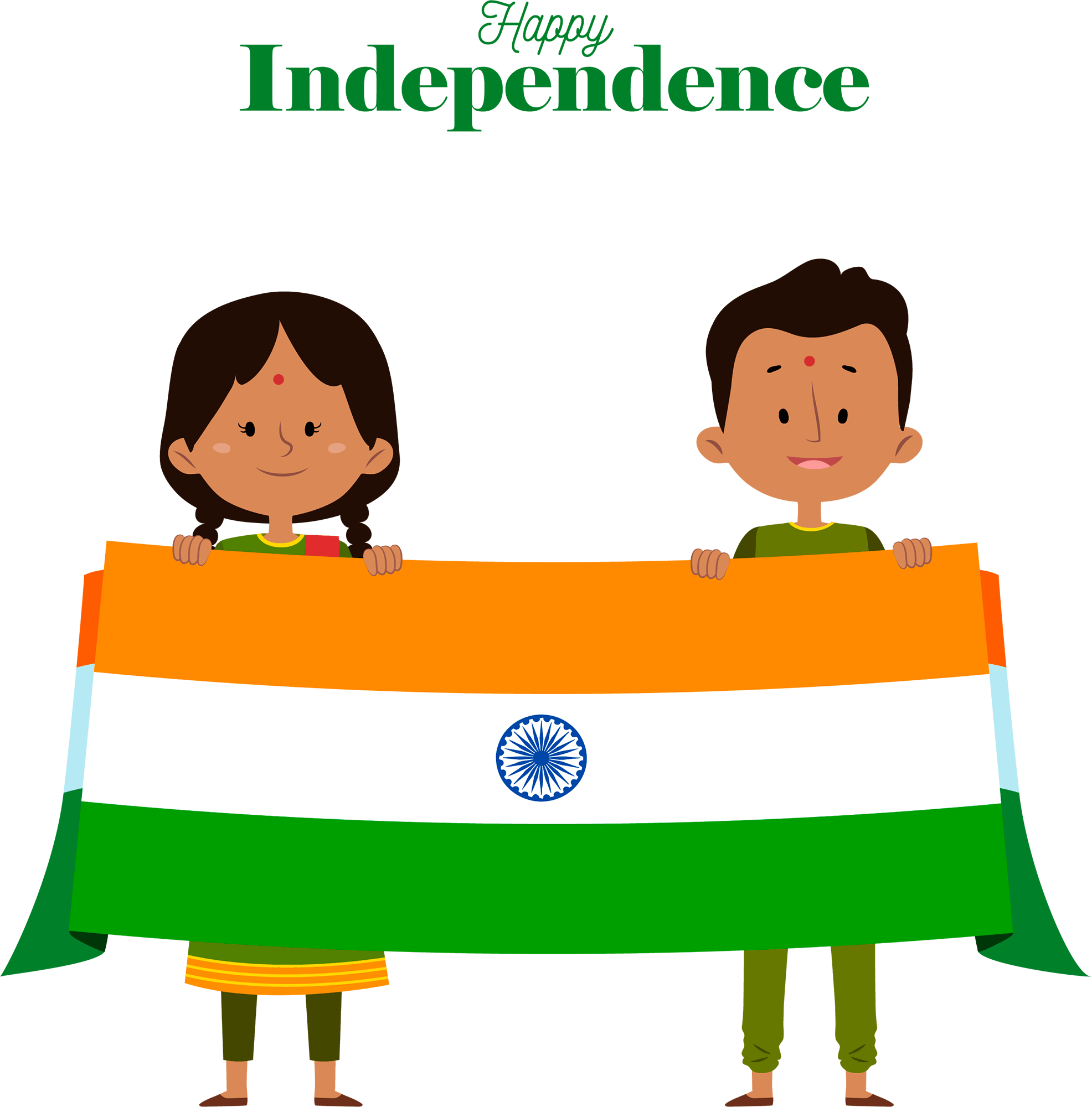 Happy Independence Day 2021 Shape Happy India Independence Day