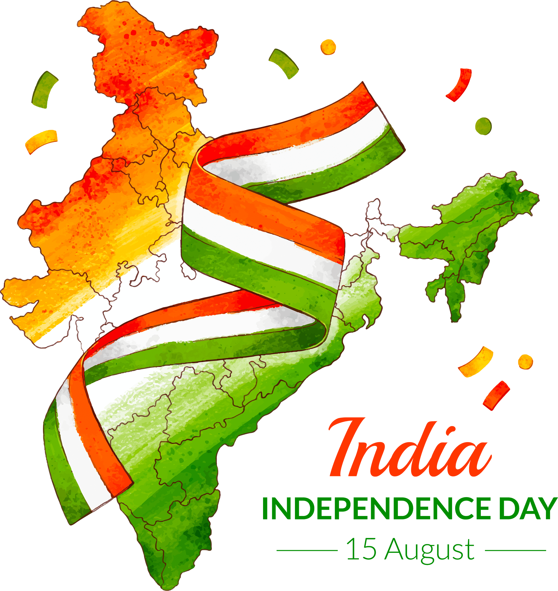 India 75th Independence Day illustration Happy India Independence Day