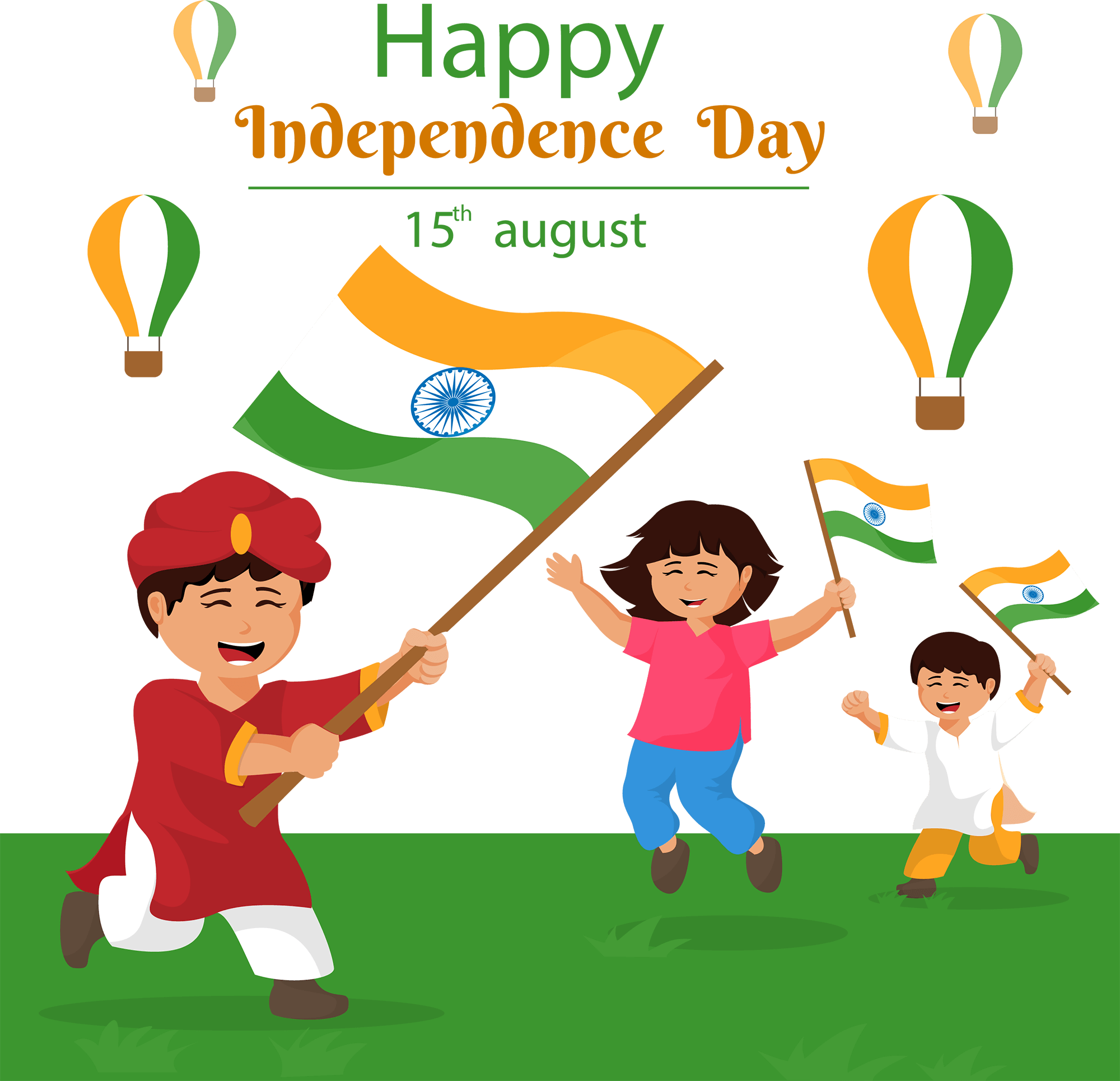 75th Independence Day PNG Vector Happy India Independence Day PNG