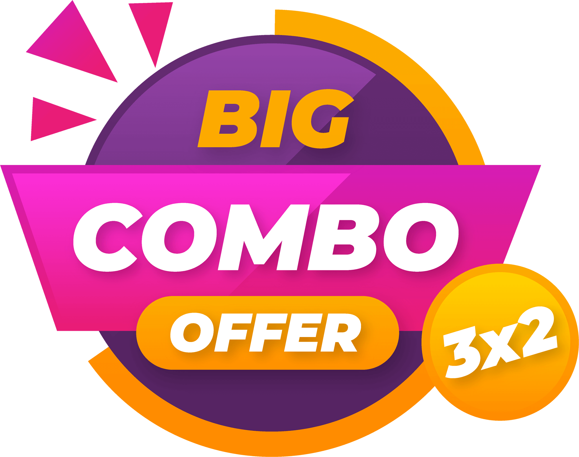 Big Combo Offer PNG Offer Sale PNG 30-50% off Image Download