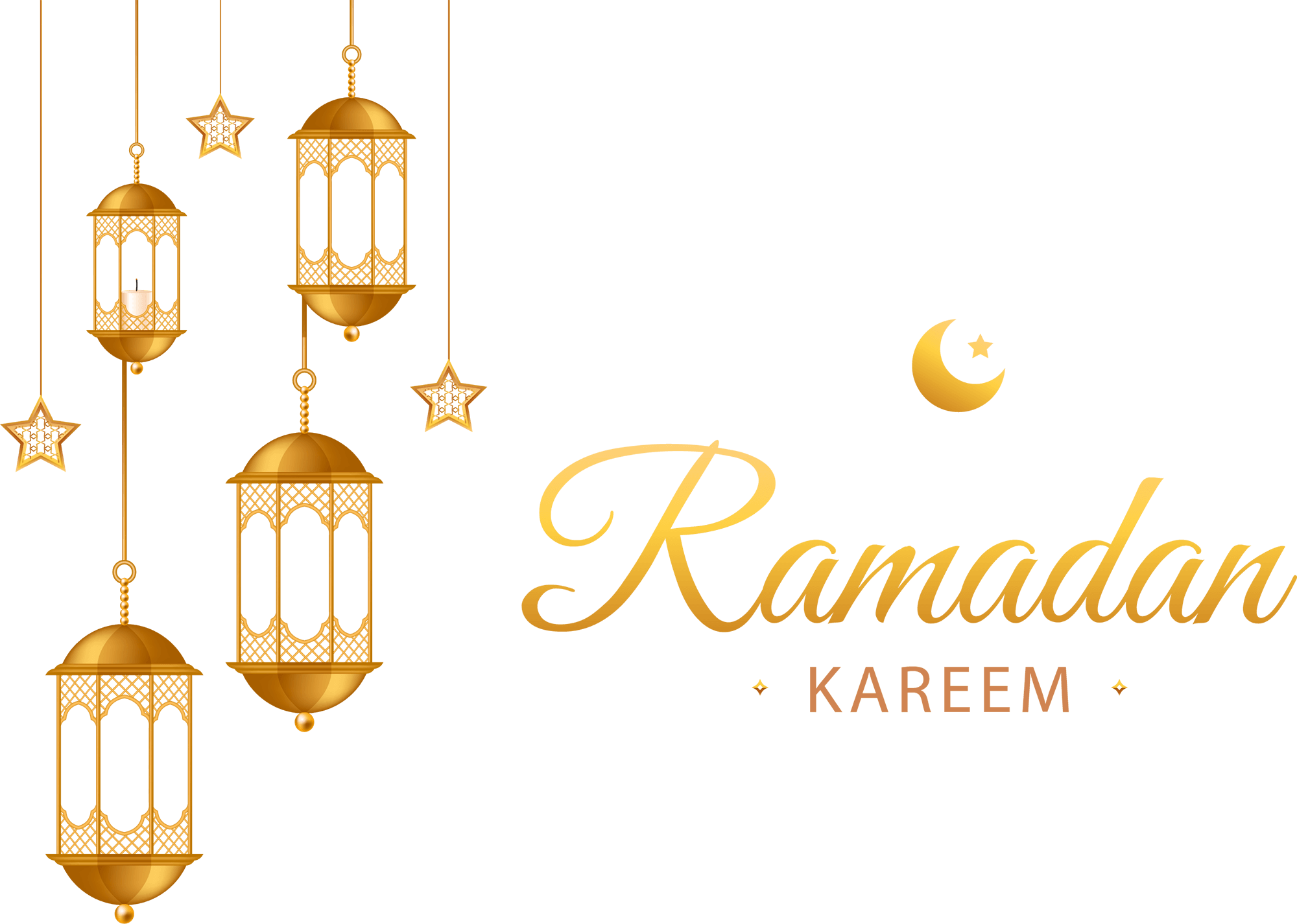 ramadan moon clipart