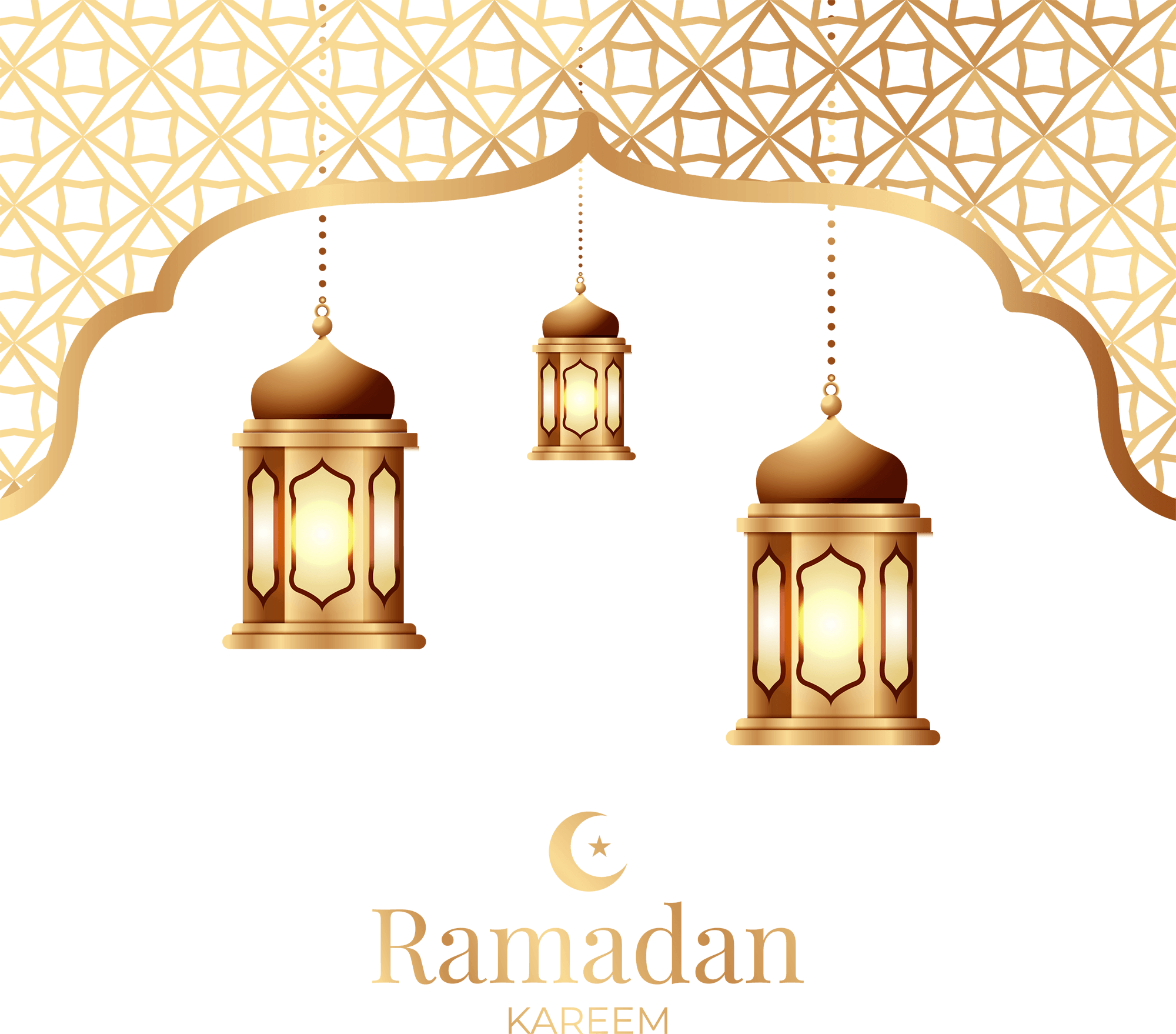 First day of ramadan 2022 vector - design - abstract - clipart - png