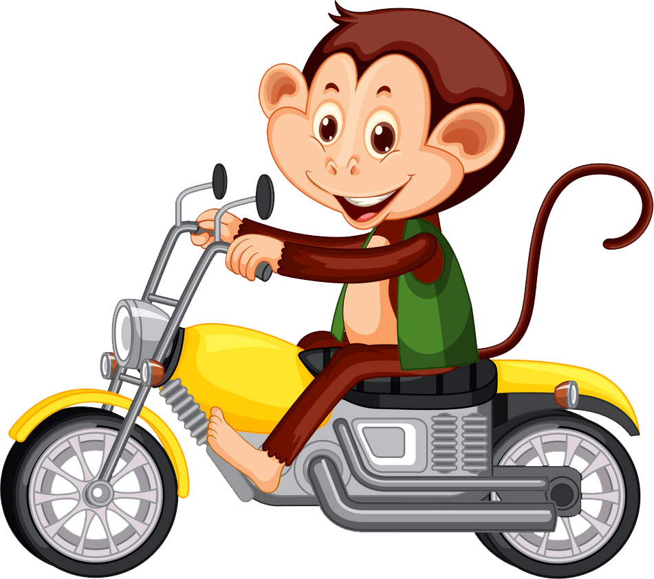 motorcycle clipart for children