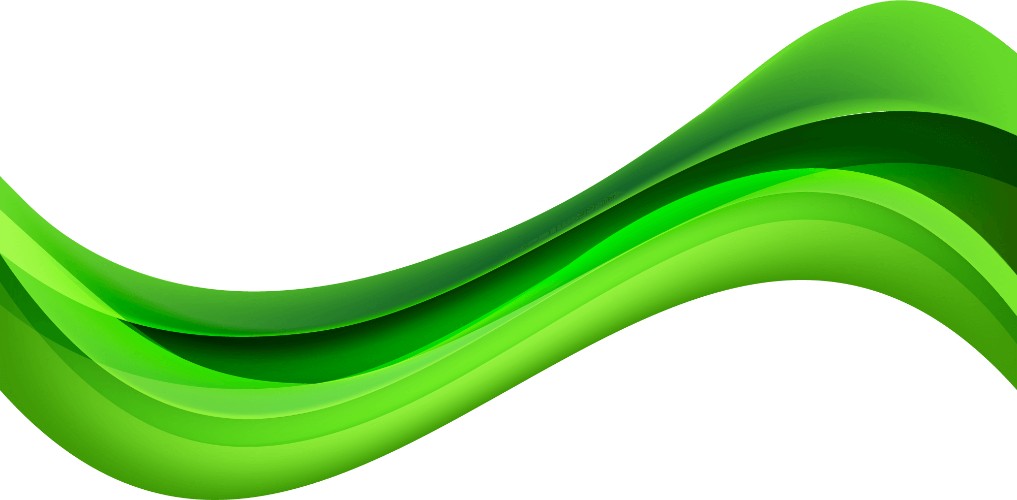 Green wave background - png - Pngfreepic - vector - clipart - png - shape