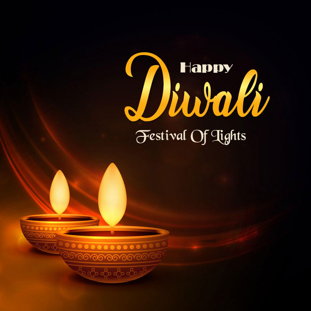 Happy diwali festival of light 2022 celebration banner image