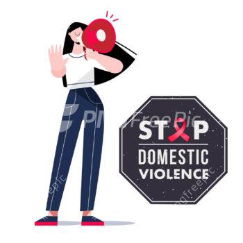 domestic violence clip art