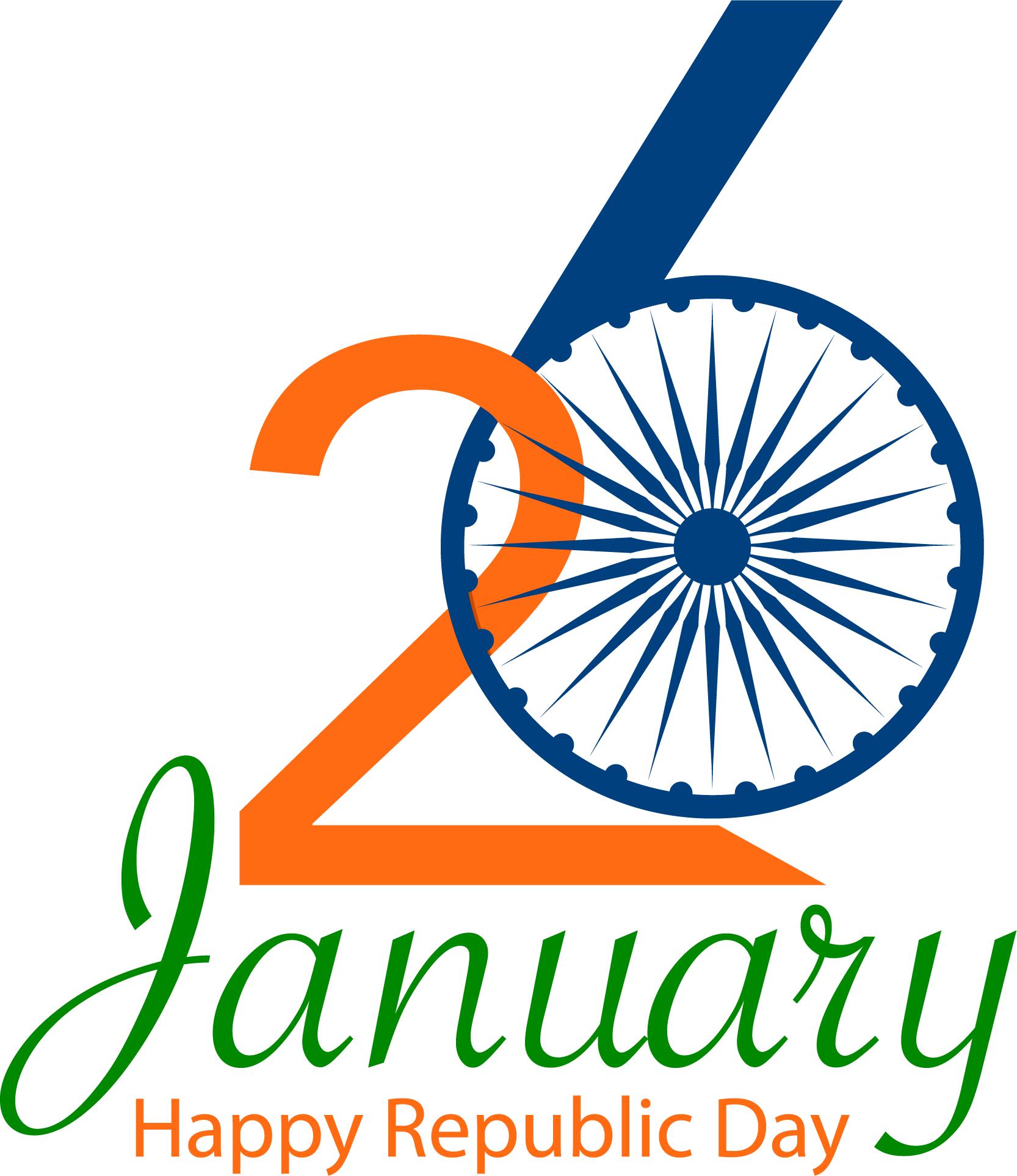 Clipart png image of 26 january republic day - Pngfreepic