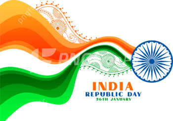 Indian flag texture shape republic day png - Pngfreepic